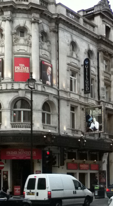 Gielgud Theatre Yes Prime Minister