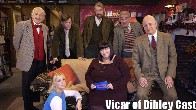 Cast of Vicar of Dibley