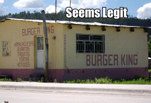 Fake Burger King