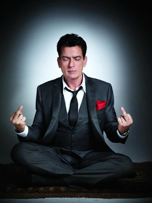 Charlie Sheen has a message