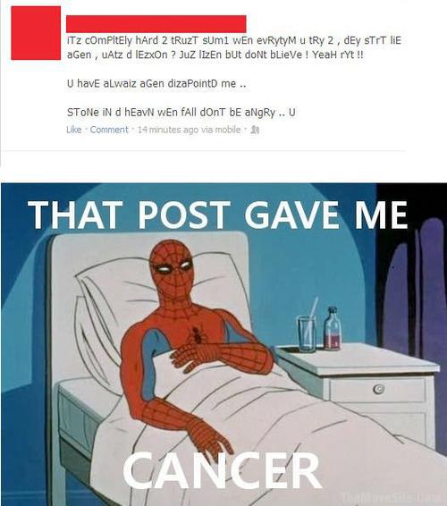 Funny facebook reply