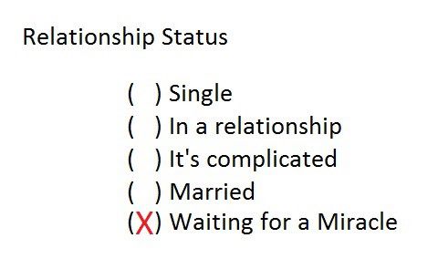 True relationship status
