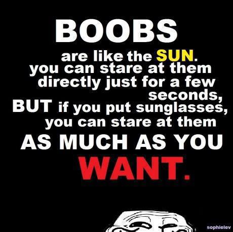 Why men wear sunglasses