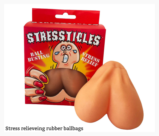Stressticles Novelty Stress Balls
