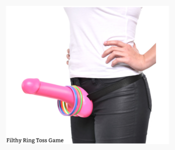 Novelty hen party ring toss game